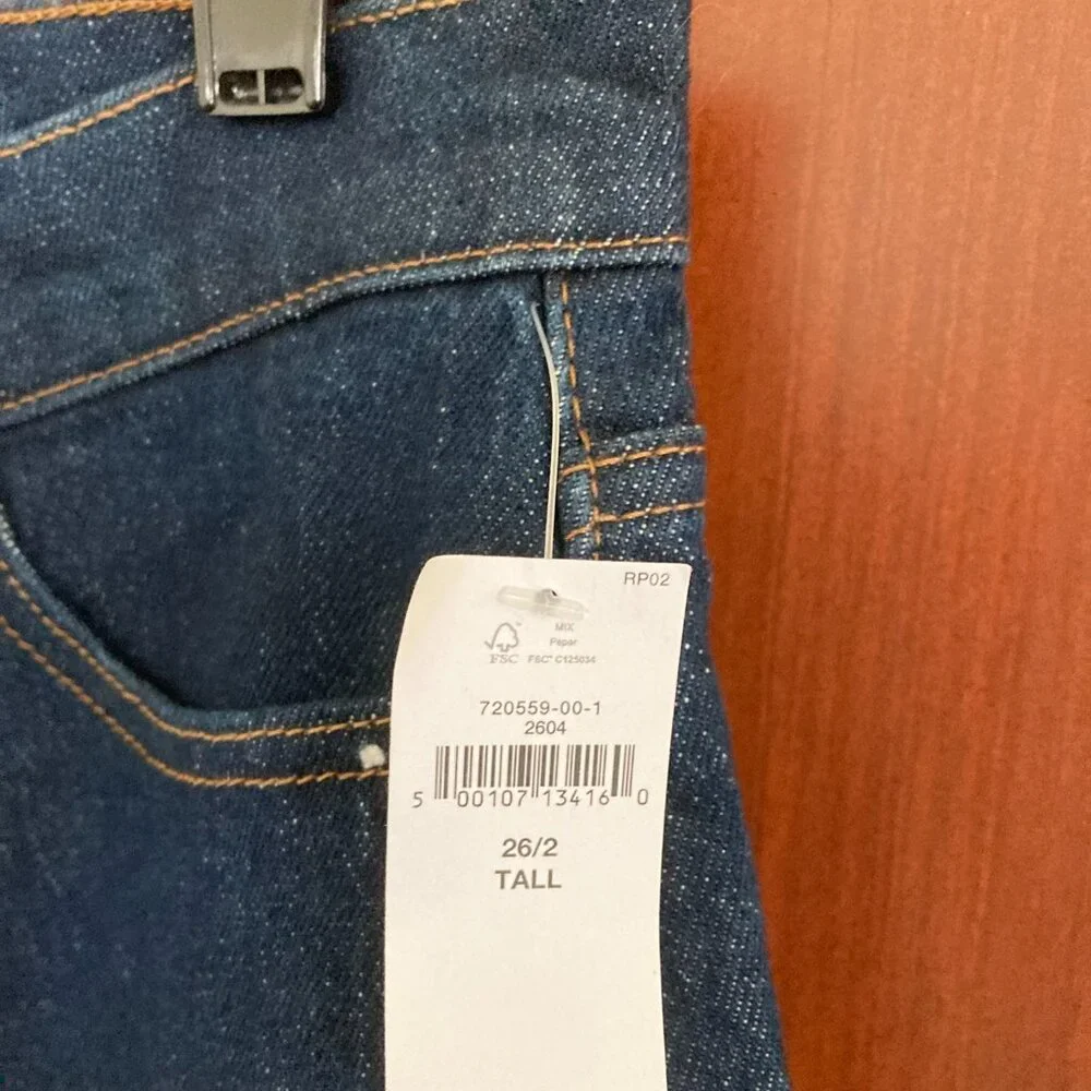 Banana Republic Factory The Beau Jean size 2/26 Tall - Picture 3 of 10